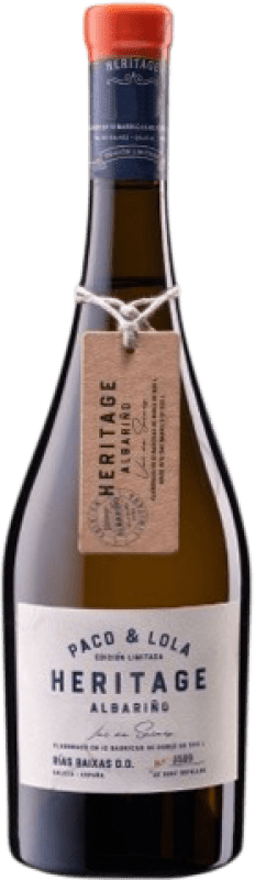 76,95 € 免费送货 | 白葡萄酒 Paco & Lola Héritage — 传统传承遗产 Crianza — 陈酿 D.O. Rías Baixas 加利西亚 西班牙 大瓶 — Magnum 1,5 L