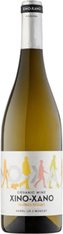 8,95 € Envio grátis | Vinho branco Oriol Rossell Xino Xano Xarel·lo Muscat Jovem D.O. Penedès Catalunha Espanha Mascate, Xarel·lo Garrafa 75 cl