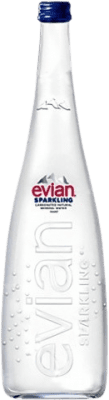 4,95 € Envío gratis | Agua Evian Sparkling Francia Botella 75 cl