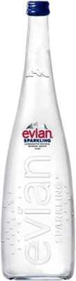 4,95 € 送料無料 | 水 Evian Sparkling フランス ボトル 75 cl