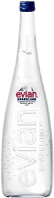 2,95 € Envio grátis | Água Evian Sparkling França Garrafa Terço 33 cl