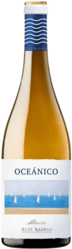 21,95 € 免费送货 | 白酒 Oceánica Oceánico Selección 年轻的 D.O. Rías Baixas 加利西亚 西班牙 Albariño 瓶子 75 cl