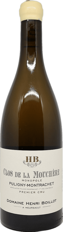 313,95 € Free Shipping | White Wine Henri Boillot Clos de la Mouchère 1er Premier Cru Crianza — Aged A.O.C. Puligny-Montrachet Burgundy France Bottle 75 cl