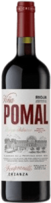 8,95 € Бесплатная доставка | Красное вино Bodegas Bilbaínas Viña Pomal старения D.O.Ca. Rioja Ла-Риоха Испания Половина бутылки 37 cl