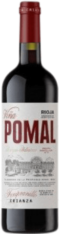 8,95 € Envío gratis | Vino tinto Bodegas Bilbaínas Viña Pomal Crianza D.O.Ca. Rioja La Rioja España Media Botella 37 cl