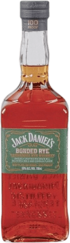 48,95 € Envio grátis | Whisky Blended Jack Daniel's Bonded Rye Estados Unidos Garrafa 70 cl