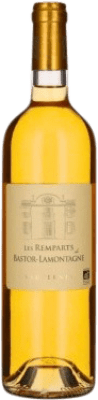 17,95 € Spedizione Gratuita | Vino fortificato Château Bastor-Lamontagne Les Remparts A.O.C. Sauternes bordò Francia Mezza Bottiglia 37 cl