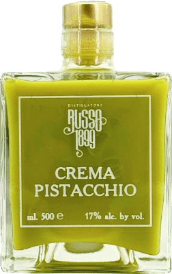 25,95 € Envío gratis | Crema de Licor Russo Pistacchio Italia Botella Medium 50 cl