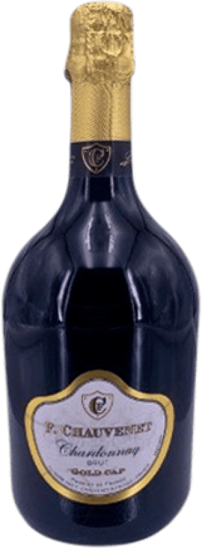 12,95 € 免费送货 | 白起泡酒 Francoise Chauvenet Gold 年轻的 法国 Chardonnay 瓶子 75 cl