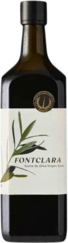 49,95 € Spedizione Gratuita | Olio d'Oliva Fontclara EVO Extra Vergine Catalogna Spagna Bottiglia 1 L