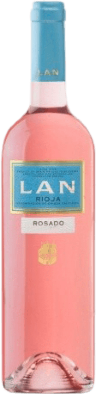 8,95 € 免费送货 | 玫瑰酒 Lan Rosado 年轻的 D.O.Ca. Rioja 拉里奥哈 西班牙 瓶子 75 cl