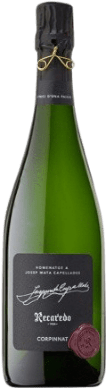 339,95 € Envío gratis | Espumoso blanco Recaredo Homenatge Josep Mata Capellades Brut Nature Gran Reserva Corpinnat Cataluña España Botella 75 cl