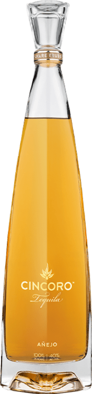 213,95 € Envío gratis | Tequila Cincoro Añejo México 70 cl