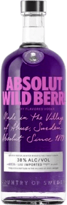 24,95 € Free Shipping | Vodka Absolut Sweden 1 L Wild Berries