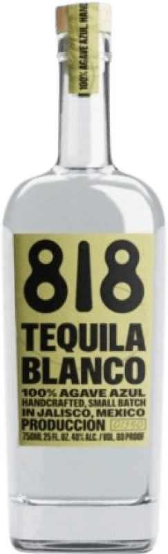 65,95 € Spedizione Gratuita | Tequila 818 Blanco Messico Bottiglia 70 cl