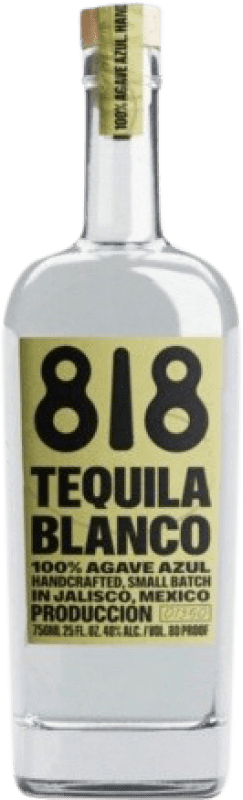 65,95 € Envio grátis | Tequila 818 Blanco México Garrafa 70 cl