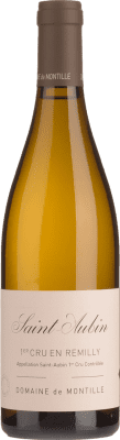 117,95 € Envío gratis | Vino Blanco Domaine de Montille Remilly 1er Premier Cru A.O.C. Saint-Aubin Borgoña Francia Bio — Biológico 75 cl