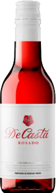 2,95 € Free Shipping | Rosé wine Torres De Casta Catalonia Spain Small Bottle 18 cl