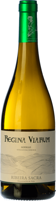 11,95 € 免费送货 | 白酒 Regina Viarum D.O. Ribeira Sacra 加利西亚 西班牙 Godello 瓶子 Magnum 1,5 L