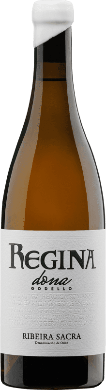 18,95 € Envío gratis | Vino blanco Regina Viarum Dona D.O. Ribeira Sacra Galicia España Godello Botella 75 cl