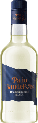 14,95 € Free Shipping | Rum Patio Naranjos Patio Banderas Silver Dominican Republic Bottle 70 cl