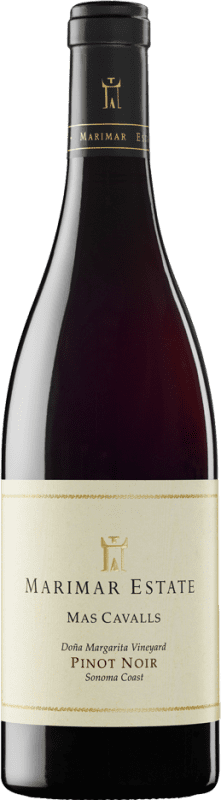 61,95 € Free Shipping | Red Wine Marimar Estate Mas Cavalls I.G. Sonoma Coast Sonoma Coast United States Pinot Noir Bottle 75 cl