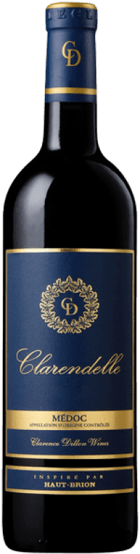 18,95 € Spedizione Gratuita | Vino rosso Clarence Dillon A.O.C. Médoc Francia Bottiglia 75 cl