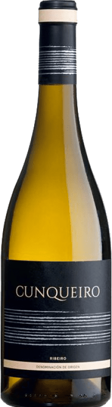 14,95 € Envio grátis | Vinho branco Cunqueiro Centenario D.O. Ribeiro Galiza Espanha Treixadura Garrafa 75 cl