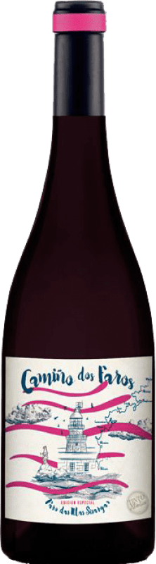 10,95 € Envoi gratuit | Vin Rouge Cunqueiro Camiño dos Faros D.O. Ribeiro Galice Espagne Bouteille 75 cl