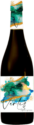 7,95 € Free Shipping | Red wine Castaño Vertis Organic D.O. Yecla Spain Bottle 75 cl