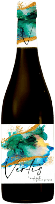 5,95 € Spedizione Gratuita | Vino Rosso Castaño Vertis D.O. Yecla Spagna Organic — Bio 75 cl