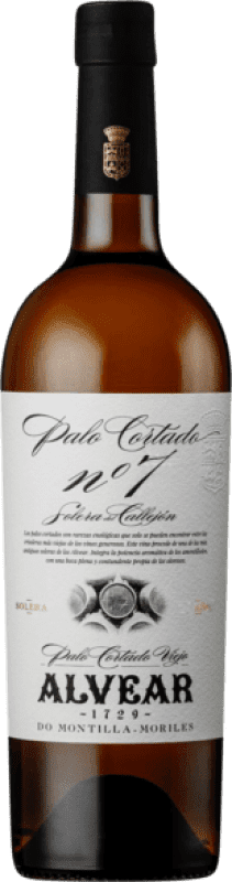 28,95 € 免费送货 | 强化酒 Alvear Palo Cortado Nº 7 D.O. Montilla-Moriles 西班牙 瓶子 75 cl