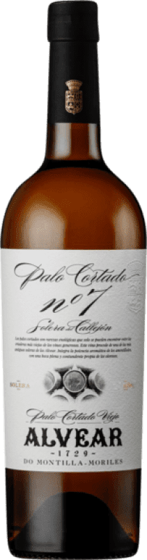 27,95 € Бесплатная доставка | Креплёное вино Alvear Palo Cortado Nº 7 D.O. Montilla-Moriles Андалусия Испания бутылка 75 cl