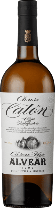 26,95 € 免费送货 | 强化酒 Alvear Oloroso Catón D.O. Montilla-Moriles 安达卢西亚 西班牙 Pedro Ximénez 瓶子 75 cl