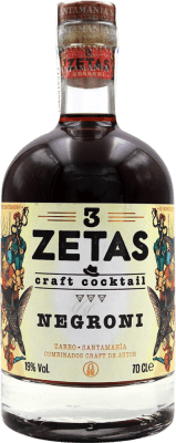 12,95 € Envío gratis | Schnapp 3 Zetas Negroni Cocktail España Botella 70 cl
