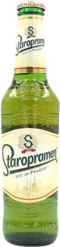 2,95 € Kostenloser Versand | Bier AB InBev Staropramen Tschechische Republik Drittelliterflasche 33 cl