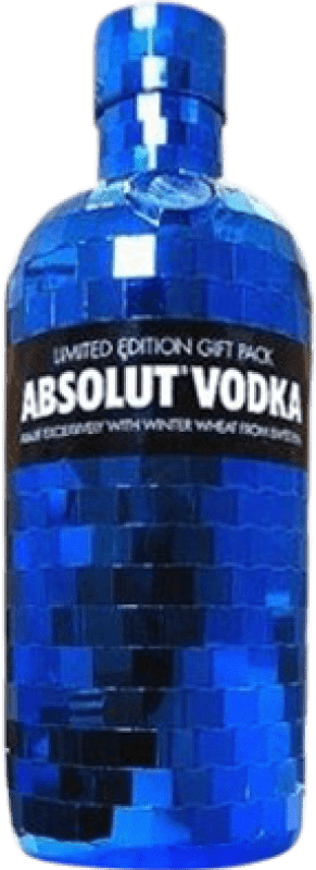 209,95 € 送料無料 | ウォッカ Absolut Blue Disco スウェーデン ボトル 70 cl