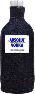 93,95 € Kostenloser Versand | Wodka Absolut Denim Schweden 70 cl