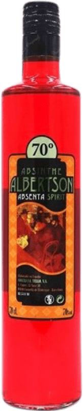 18,95 € Free Shipping | Absinthe Albertson Roja Spain Bottle 70 cl