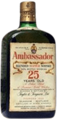 446,95 € 免费送货 | 威士忌混合 Ambassador. Taylor & Ferguson Limited 收藏家标本 英国 25 岁 瓶子 70 cl