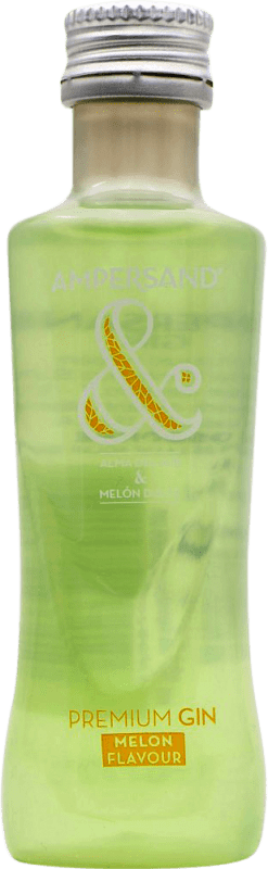 2,95 € Envoi gratuit | Genièvre Gin Ampersand Royaume-Uni Mini-Bouteille 5 cl Melón — Melon