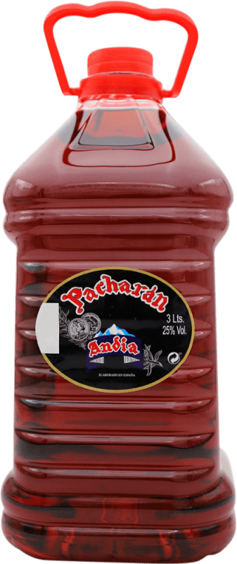 33,95 € 免费送货 | Pacharán Andia 西班牙 玻璃瓶 3 L