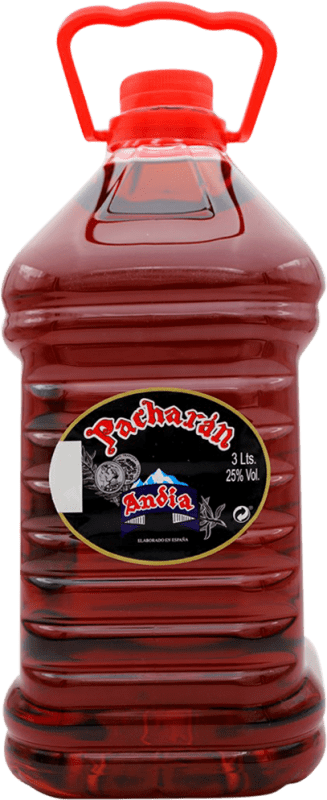 33,95 € Envio grátis | Pacharán Andia Espanha Garrafão 3 L