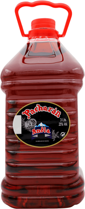33,95 € Free Shipping | Pacharán Andia Spain Jerrycan 3 L