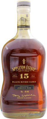 98,95 € 免费送货 | 朗姆酒 Appleton Estate Black River Casks 牙买加 15 岁 瓶子 70 cl