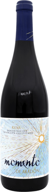 8,95 € Free Shipping | Red wine Aradón Momento D.O.Ca. Rioja Spain Bottle 75 cl