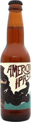 2,95 € 送料無料 | ビール Artesanas de Albacete American IPA アメリカ 3分の1リットルのボトル 33 cl