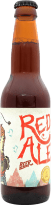2,95 € 免费送货 | 啤酒 Artesanas de Albacete Red Ale — 红啤酒 西班牙 三分之一升瓶 33 cl