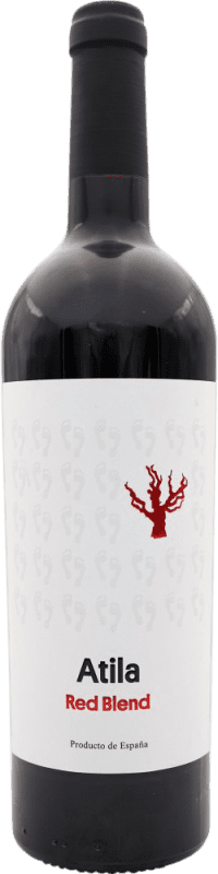 13,95 € Envío gratis | Vino Tinto Atila. Blend D.O. Toro España Botella 75 cl