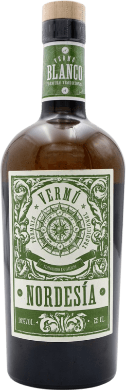 11,95 € Envoi gratuit | Vermouth Atlantic Galician Nordesía Blanco — Blanc Espagne 75 cl